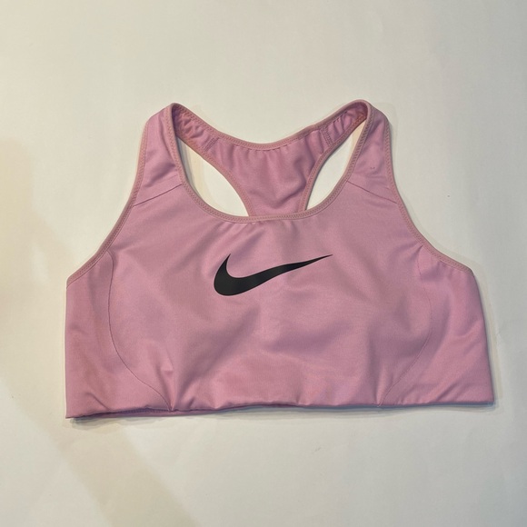 Nike Other - Nike Pink and Black Sports Bra with Racerback Design
